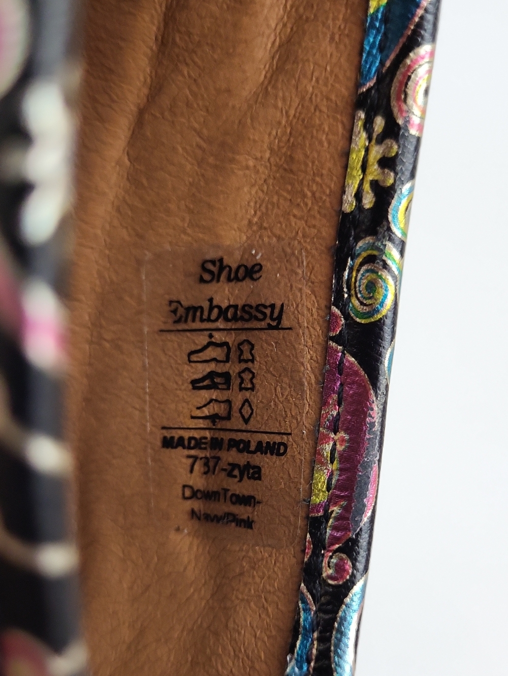 Embassy London Downtown Sandals Size 39 / US 8 *Flawed* - Picture 11 of 16
